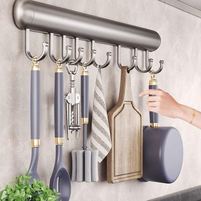 Wall-Mounted Kitchen Utensil Organizer, product photo 2 of 2