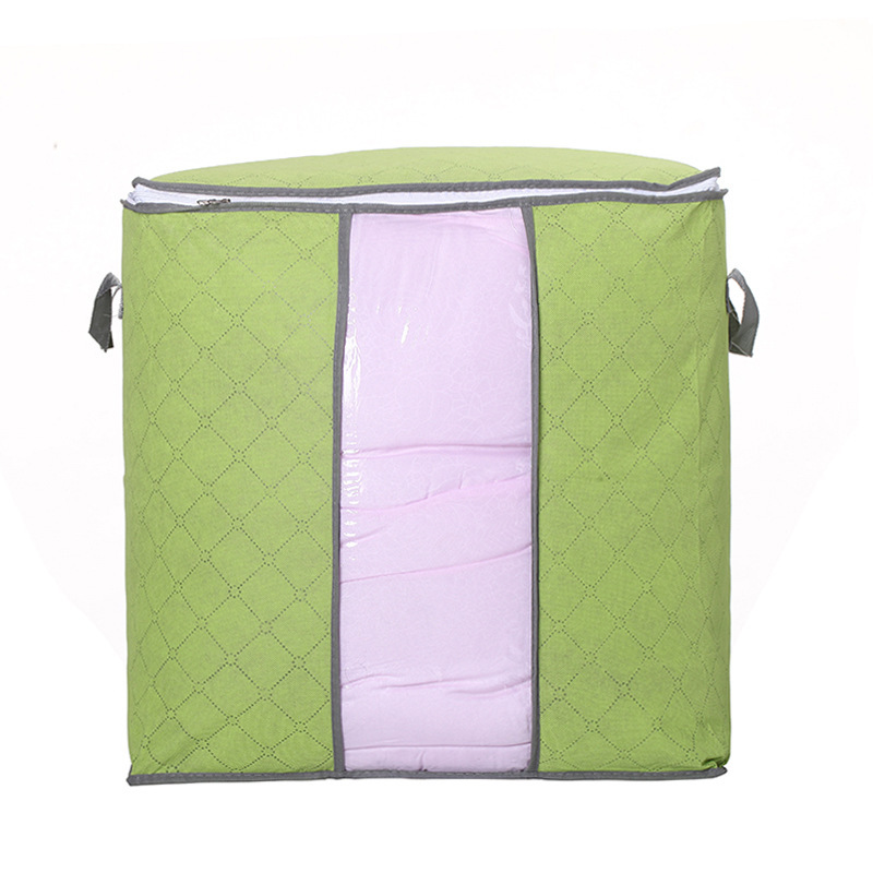 Large Clothing & Quilt Storage Bag in green, 1 bag, 47 x 28 x 49 cm