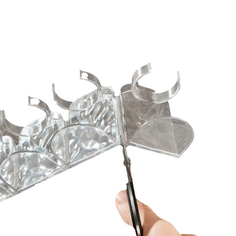 Clear Foldable Bathroom Organizer, product photo 2 of 7