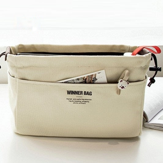 Purse Organizer Insert in rice, big