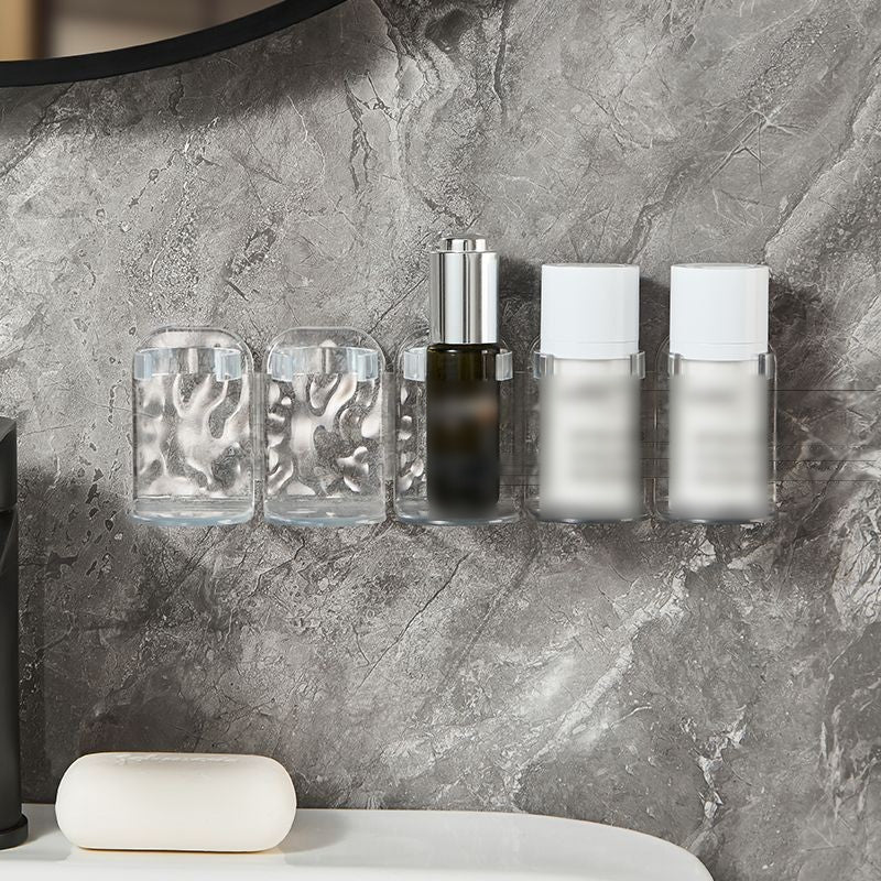 Clear Foldable Bathroom Organizer