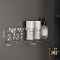 Clear Foldable Bathroom Organizer in clear (1 piece)